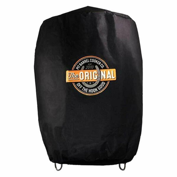 Pit Barrel Cooker 14 in. Junior Fit Smoker Cover, Black PBCAC1002J